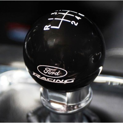 Ford Performance Boule de shifter 6 vitesses Noir avec logo 2015-2023 Mustang GT/V6/EcoBoost